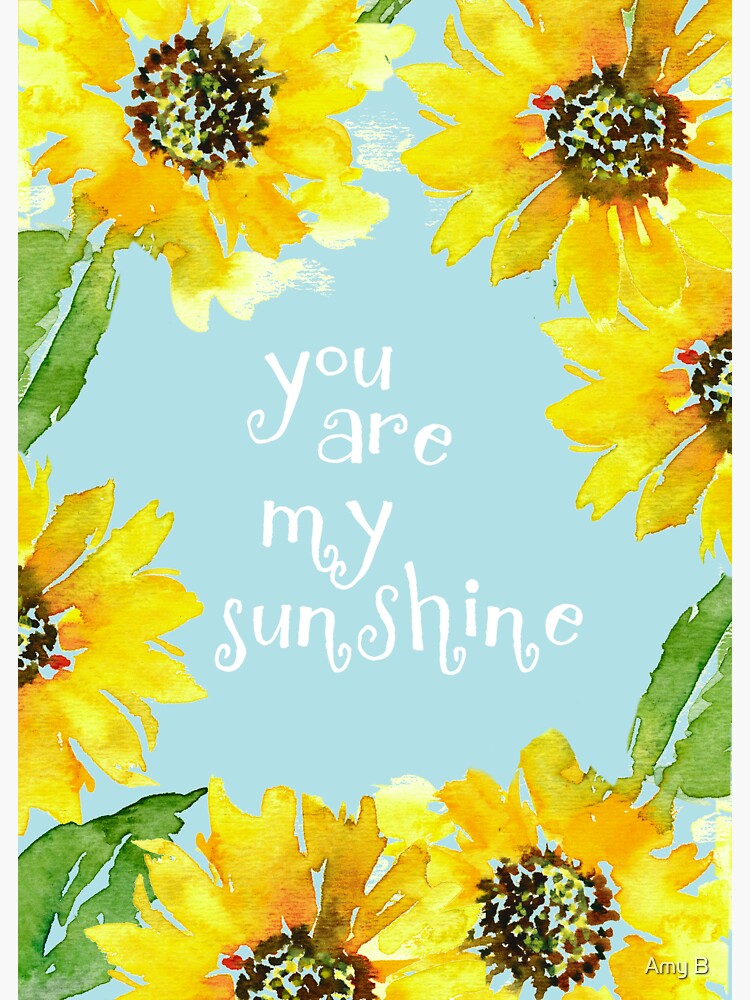 printable you are my sunshine stationery