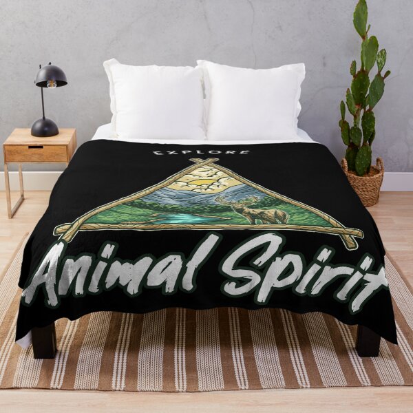Item preview, Explore Animal Spirit- Motivational Hiking Quote designed and sold by ArtOfStars.