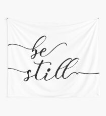Be Still Extra Large Wall Art Above Bed Decor Tapestry