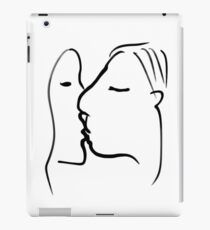 The Kiss -(090717)- Digital artwork: iPad/Zen Brush App. iPad Case/Skin