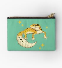 Sparkly Leopard Gecko Studio Pouch