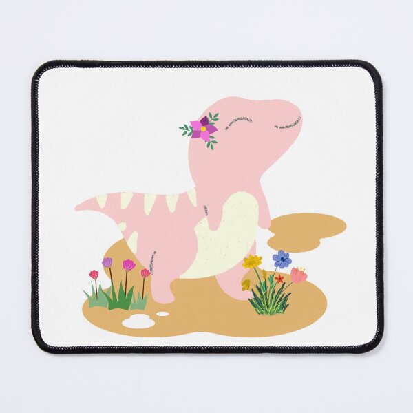Aperçu de l'œuvre dinosaure dessin animé souriant, t-shirt créée et vendue par Waraphot.