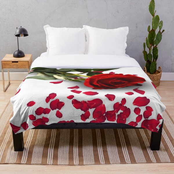 Item preview, Red Rose Flower with petals  designed and sold by Twinkle Shopping  Store.