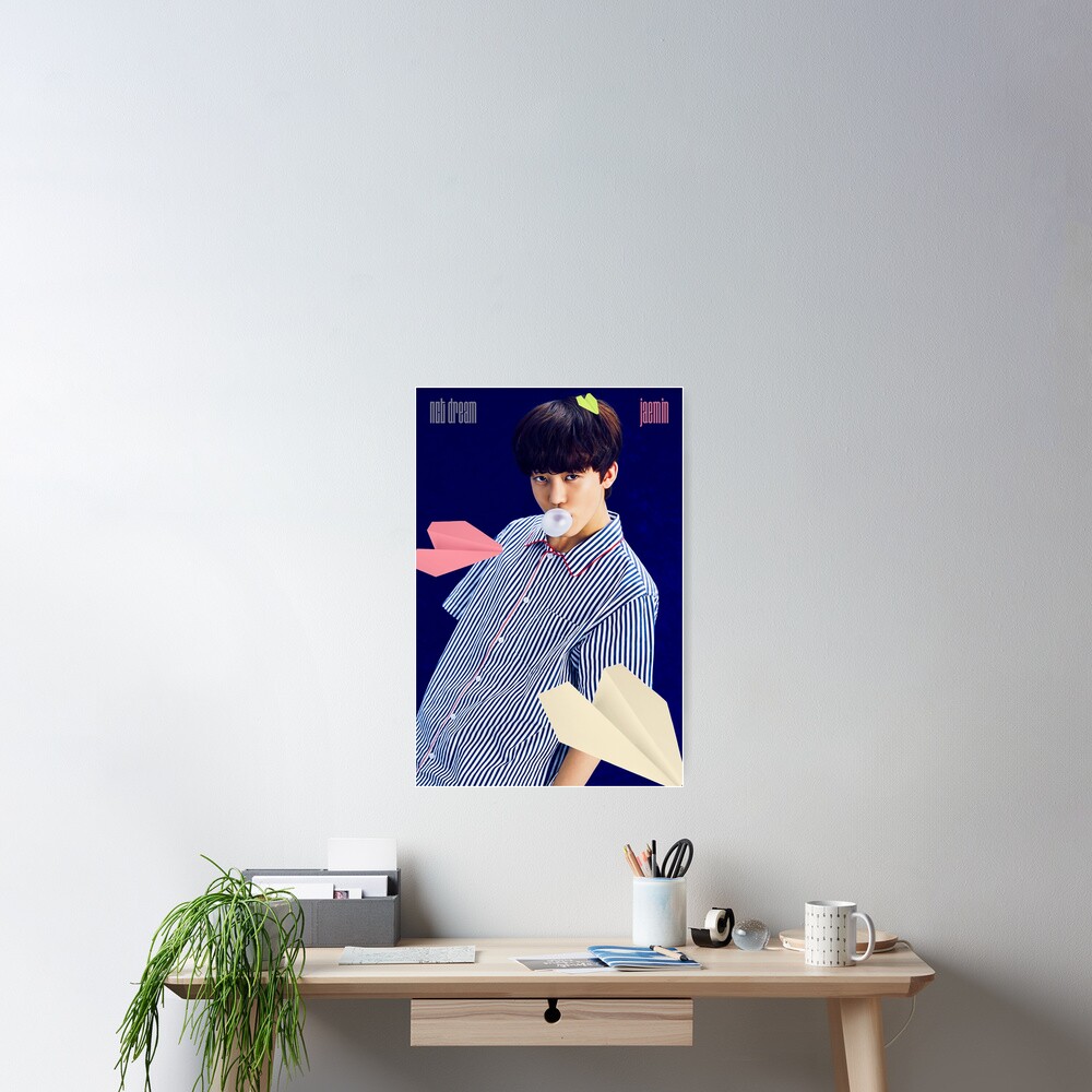 Nct Dream Chewing Gum Jaemin Poster By Nctemporium Redbubble