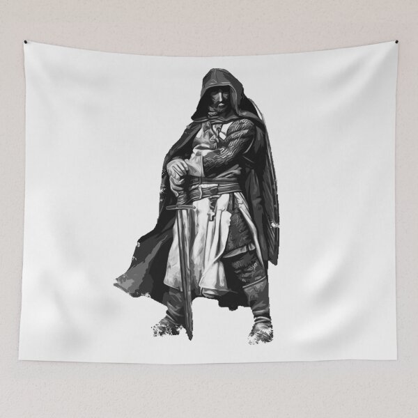 Item preview, Templar Medieval Warrior designed and sold by AM FineArtPrints.