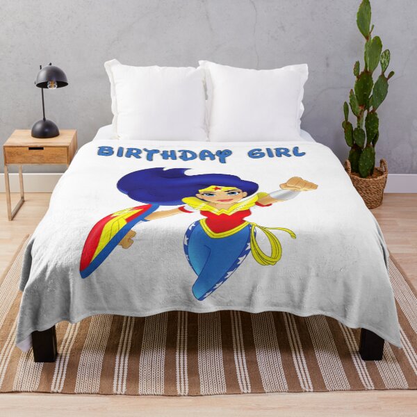 Item preview, DC Super Hero Girls birthday girl shirt	 designed and sold by Changino23.