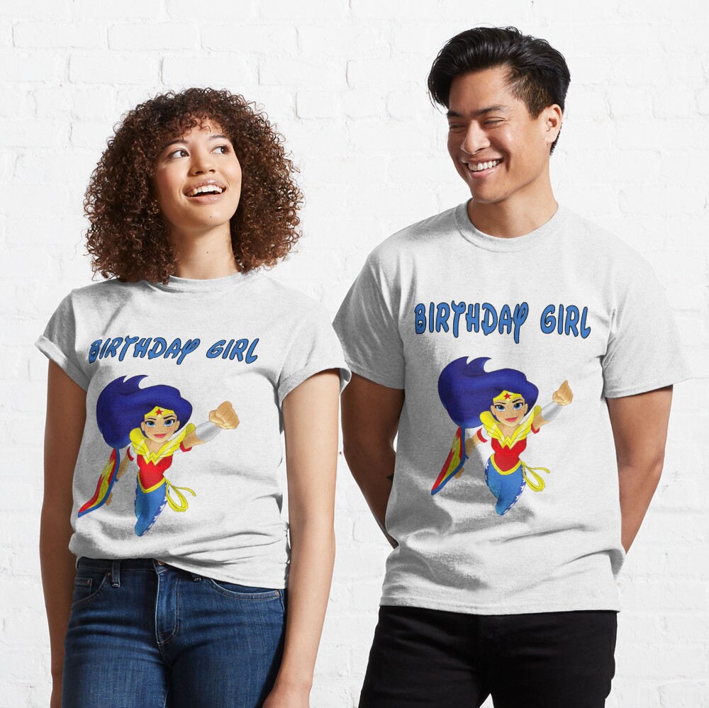 Wonder Woman Birthday Shirt Design