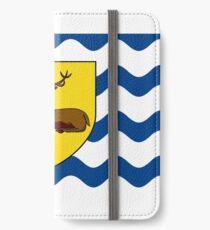 Flag of Hertfordshire, England iPhone Wallet/Case/Skin