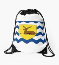 Flag of Hertfordshire, England Drawstring Bag