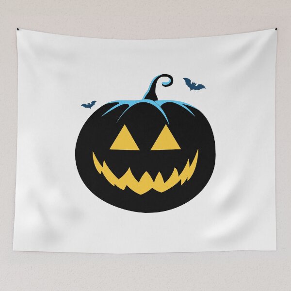 Aperçu de l'œuvre halloween scary pumpkin head créée et vendue par SilverOrGold.