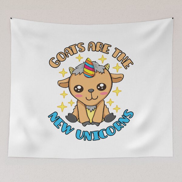 Item preview, Goats Are The New Unicorns designed and sold by jaygo.