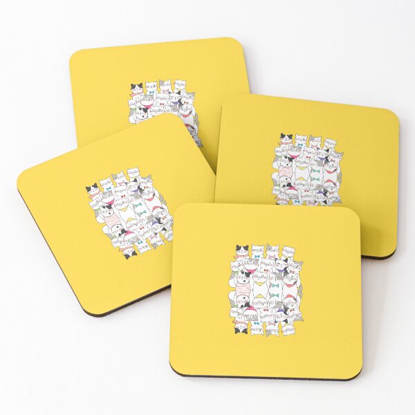 Item preview, Colorful Adorable Cats designed and sold by Getspampered.