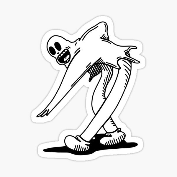 ghostemane logo Sticker for Sale by jogajaShop