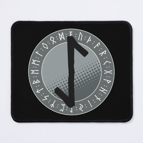 Item preview, Viking Runes and Runic Symbols - Eihwaz (World Tree) designed and sold by iscaStudioArt.