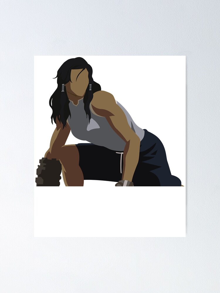 "Mens My Favorite Legend Of Korra Katara Vintage Photograp" Poster for