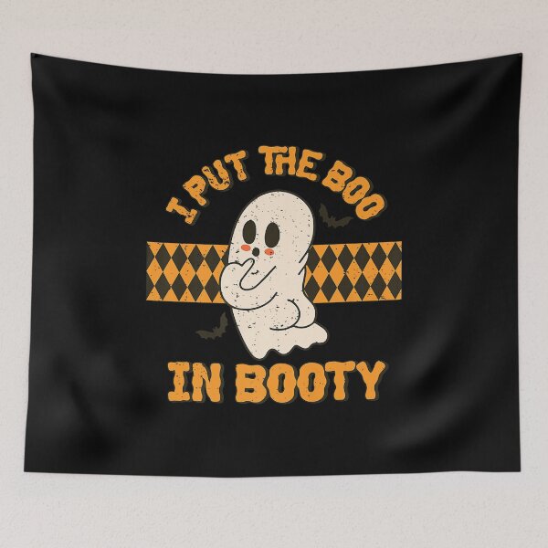 Item preview, Funny Boo Ghost I Put The Boo in Booty Halloween designed and sold by SpookySeasonTee.