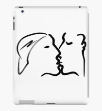The Kiss -(240217)- Digital artwork: iPad/Zen Brush App. iPad Case/Skin