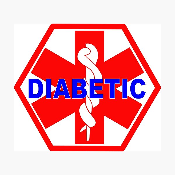Item preview, DIABETES  - DIABETIC MEDICAL ALERT ID TAG designed and sold by SofiaYoushi.