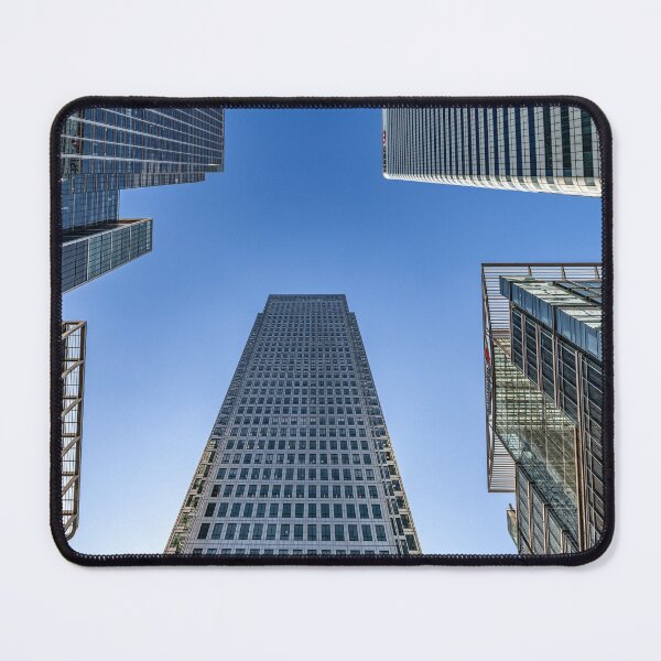 Item preview, Looking up at the Skyscrapers in docklands on the isle of Dogs in East London, UK designed and sold by dvlcom.