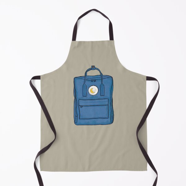 Item preview, Aesthetic Backpack School Bag Moon Stars Pastel Blue designed and sold by northernhugs.
