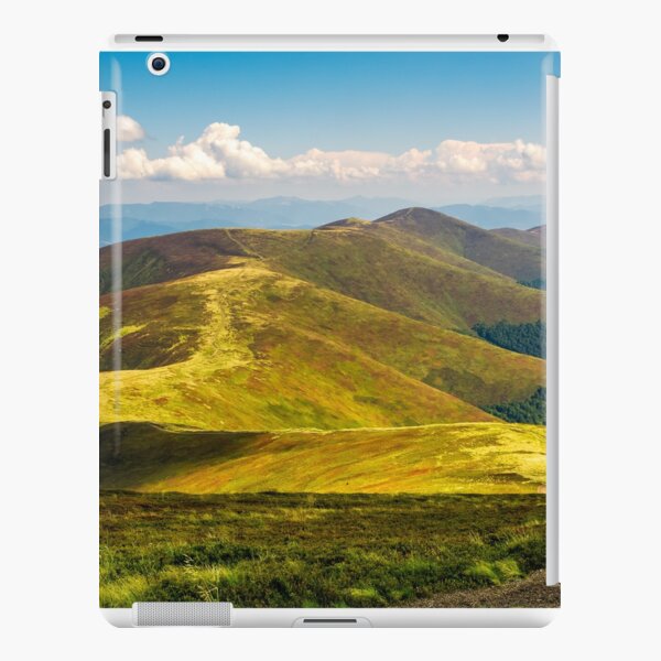 mountain hillsides in late summer iPad Snap Case