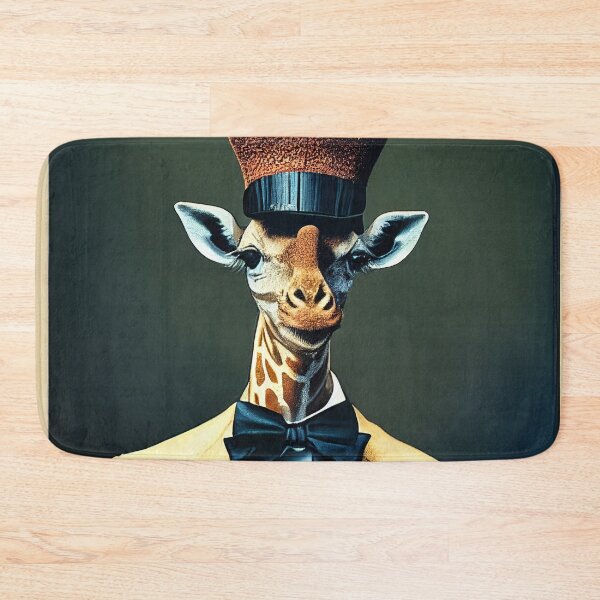 Item preview, Portrait of a Dapper Giraffe designed and sold by Daemonrat.