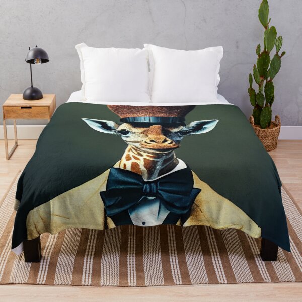 Item preview, Portrait of a Dapper Giraffe designed and sold by Daemonrat.