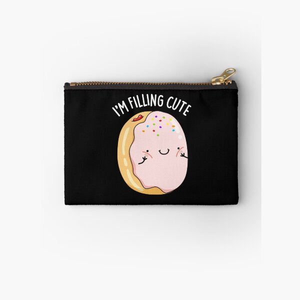 Item preview, I'm Filling Cute Funny Donut Puns (Dark BG) designed and sold by punnybone.