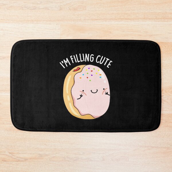 Item preview, I'm Filling Cute Funny Donut Puns (Dark BG) designed and sold by punnybone.