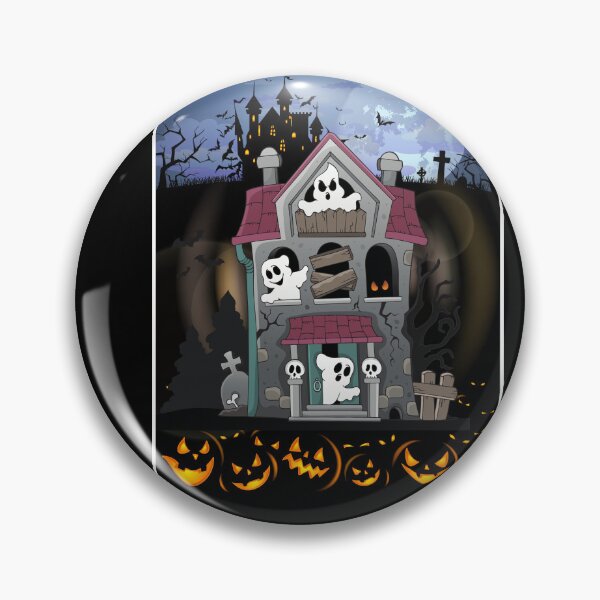 Item preview, Haunted house, Halloween designed and sold by pookamon14.