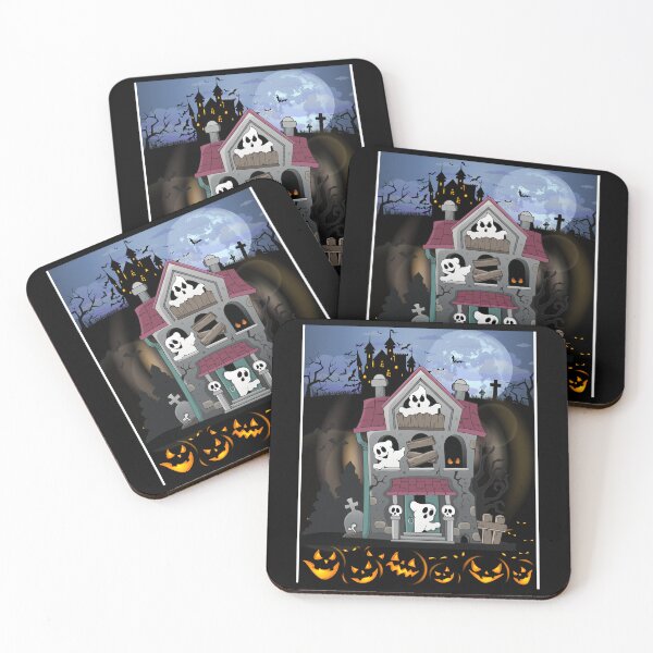 Item preview, Haunted house, Halloween designed and sold by pookamon14.