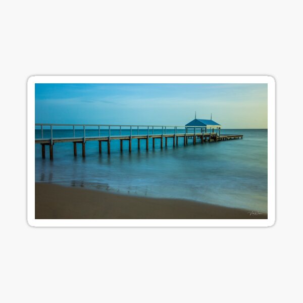 Sullivan Bay Jetty, Sorrento, Mornington Peninsula, Victoria, Australia Sticker