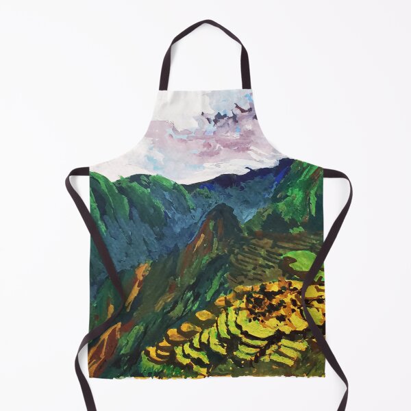 Item preview, Machu Picchu Gouache Painting designed and sold by arientss.