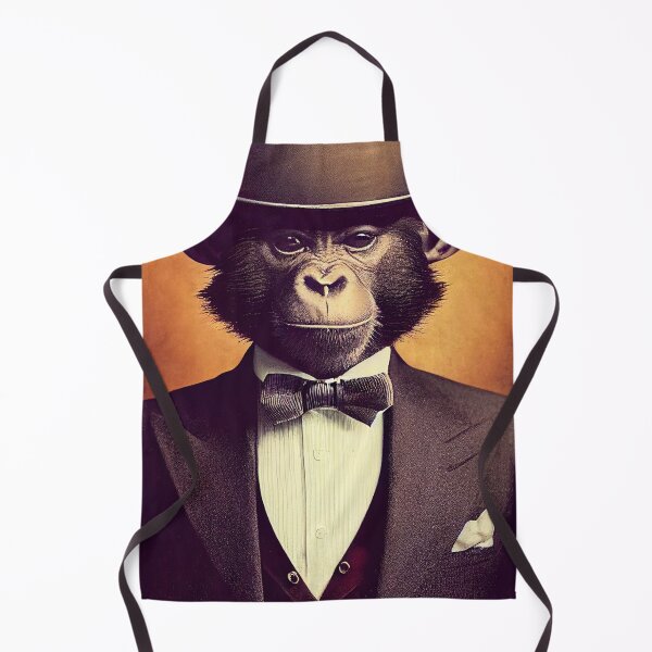 Item preview, Portrait of a Dapper Monkey designed and sold by Daemonrat.