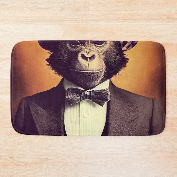 Item preview, Portrait of a Dapper Monkey designed and sold by Daemonrat.