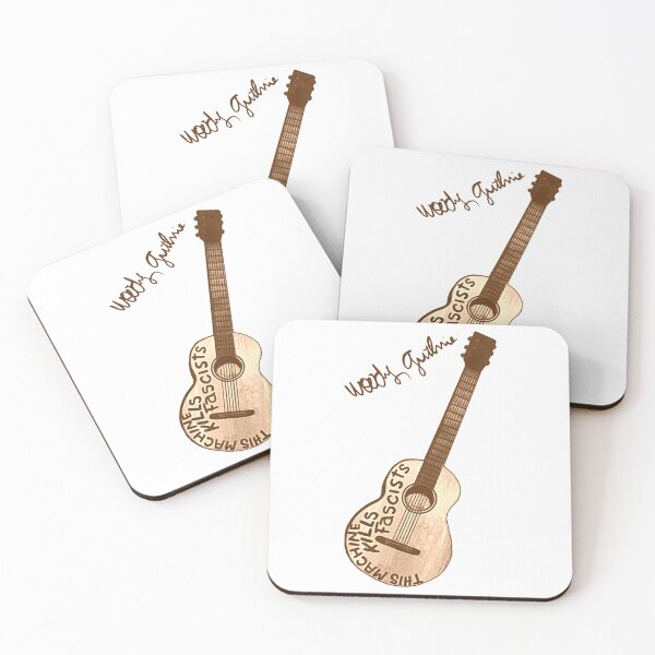 Item preview, Woody Guthrie  Outlaw Folk Guitar This Machine Fan Art   designed and sold by EdricEdward.