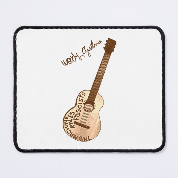 Item preview, Woody Guthrie  Outlaw Folk Guitar This Machine Fan Art   designed and sold by EdricEdward.