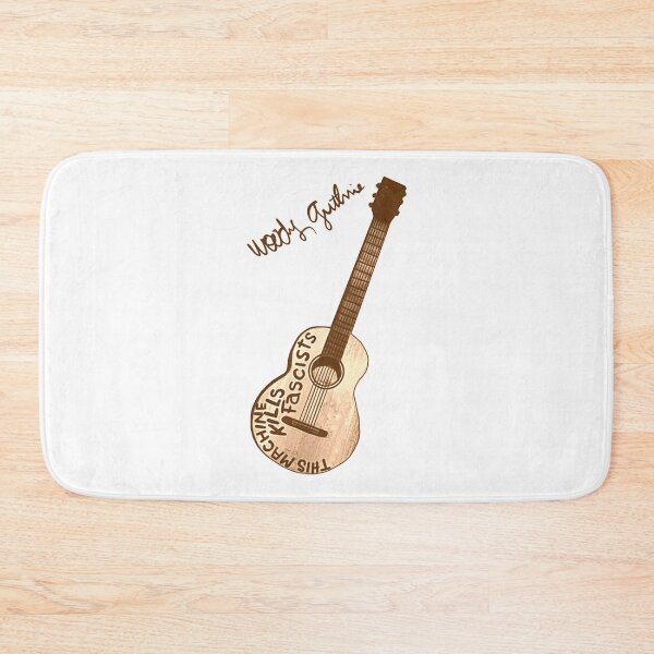 Item preview, Woody Guthrie  Outlaw Folk Guitar This Machine Fan Art   designed and sold by EdricEdward.
