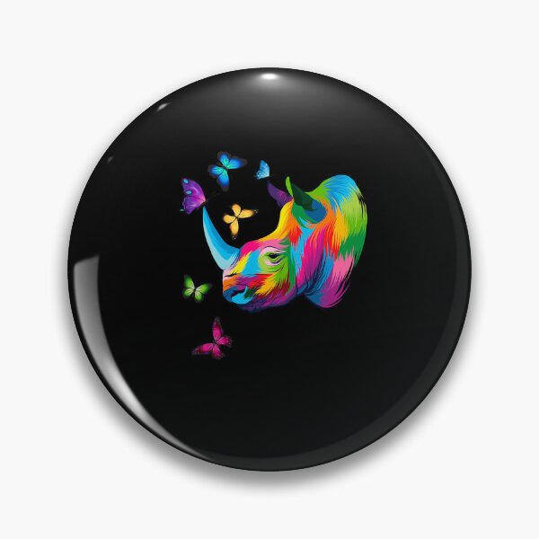 Item preview, Rhinoceros Rhino Colorful Rhinoceros designed and sold by aaronbolser.