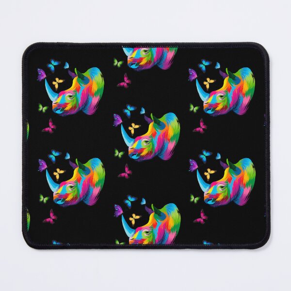 Item preview, Rhinoceros Rhino Colorful Rhinoceros designed and sold by aaronbolser.