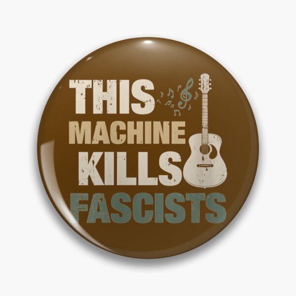 Item preview, Womens-This-Machine-Kills-Fascists-V-neck   designed and sold by EdricEdward.