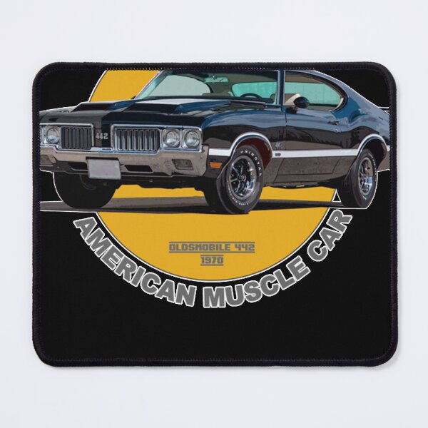 Item preview, Oldsmobile 442 American Muscle Car 60s 70s Old is Gold designed and sold by DEBORAHHA.