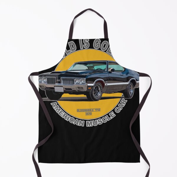 Item preview, Oldsmobile 442 American Muscle Car 60s 70s Old is Gold designed and sold by DEBORAHHA.