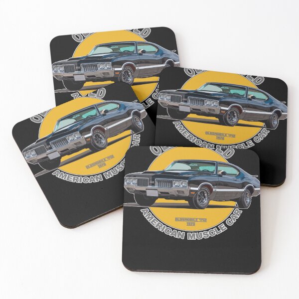 Item preview, Oldsmobile 442 American Muscle Car 60s 70s Old is Gold designed and sold by DEBORAHHA.