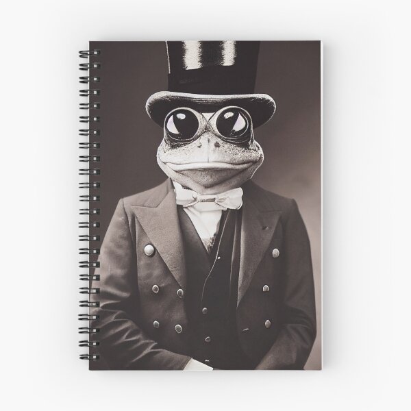 Item preview, Portrait of a Dapper Frog designed and sold by Daemonrat.