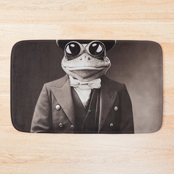 Item preview, Portrait of a Dapper Frog designed and sold by Daemonrat.