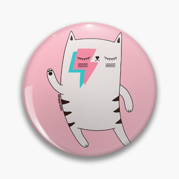 Item preview,  Bowie cat by Sasa Elebea designed and sold by Sabrina Brugmann.