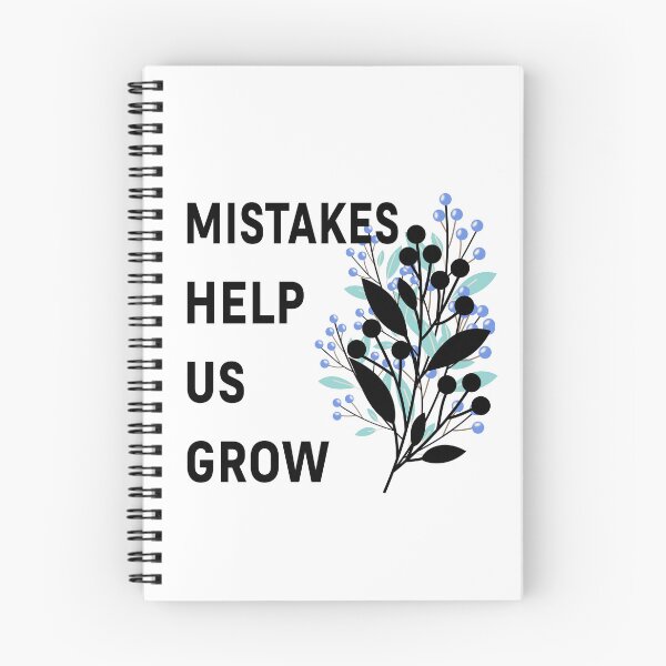 Item preview, MISTAKES HELP US GROW designed and sold by Lu7u.