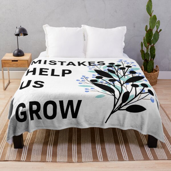 Item preview, MISTAKES HELP US GROW designed and sold by Lu7u.