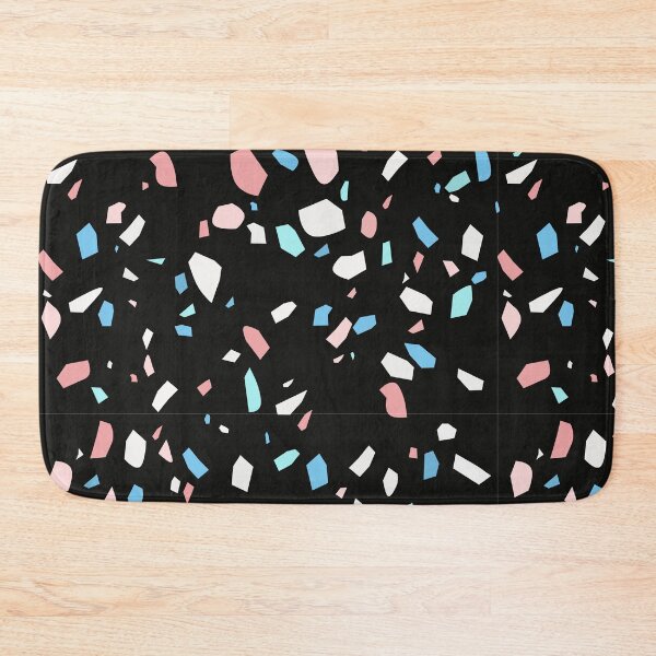 Item preview, Black and pastel terrazzo pattern  designed and sold by Chen-Len.